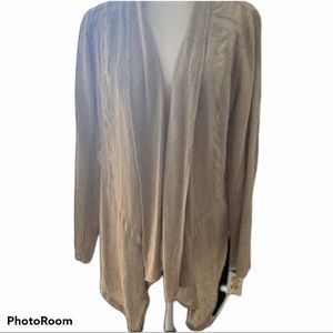 Miilla Clothing Tan Drape Jacket